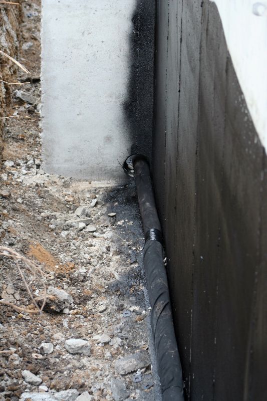 Drainage Pipe Placement